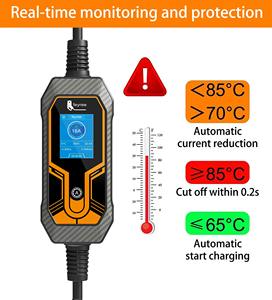Cargador portátil para vehículos eléctricos Feyree GBT 380V Fase 3, 11kW de carga rápida para vehículos eléctricos de marca china BYD ATTO - Product Image 3