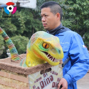 Marioneta de Bebé Dinosaurio Animatrónico, Marioneta de Bebé Dinosaurio Animado, <span class=keywords><strong>Juguetes</strong></span> de Jurassic World - Product Image 6