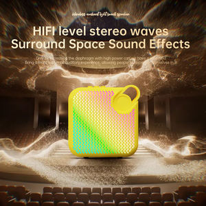 Lecteur de musique sans fil TWS économique avec éclairage LED RVB Design compact et son clair pour le cinéma à domicile quotidien - Product Image 3