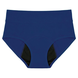 Nuevas bragas menstruales sin PFAS, tallas XS-4XL, 7 colores, <span class=keywords><strong>de</strong></span> algodón, 4 capas, a prueba <span class=keywords><strong>de</strong></span> fugas, suaves y cómodas, <span class=keywords><strong>de</strong></span> color claro, <span class=keywords><strong>de</strong></span> cintura alta, para flujo abundante. - Product Image 6