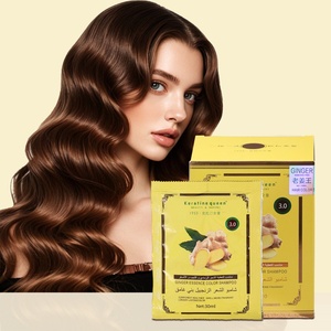 Tinte Orgánico para el Cabello Color Negro 30ml*10, Colorante Capilar a Base de Plantas Nutritivo para Hombres, Efecto Duradero, Aplicación en 10 Minutos - Product Image 3