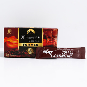 Eigenmarke Nahrungsergänzungsmittel Energie kräuter gesundes männliches Vitalität Sofort schwarzer Maca-Kaffee für Männer - Product Image 4