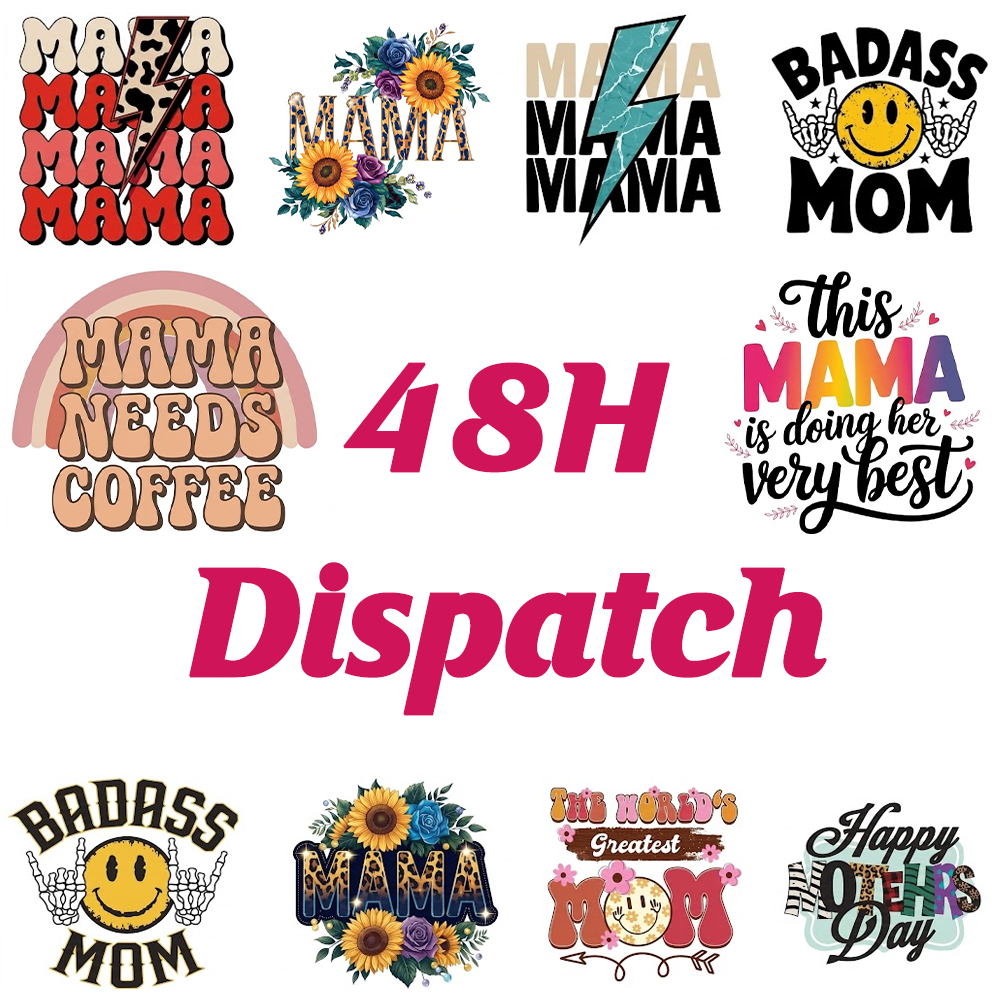 Wholesale Custom Iron Sticker Logo Design Full Color Plastisol Silk Screen Heat Transfer Printing For Washable T-Shirts