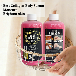 Nuevo Producto: Suero de Colágeno 500ml, Colágeno Banana Activo en Forma Líquida Nano, Esencia Blanqueadora con Péptidos, Mezclado con Loción - Product Image 6
