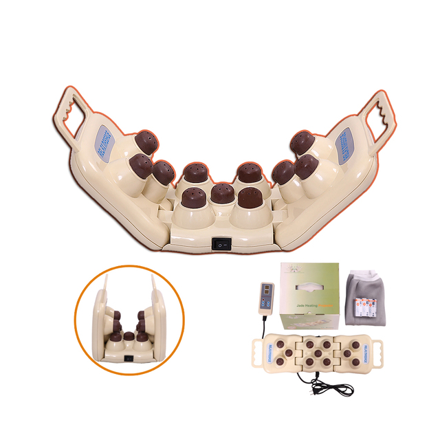 FCC CE 11 Balls Infrared Heating Projector Massager Tourmaline Jade Price Handheld Multifunctional Thermal Massage Device