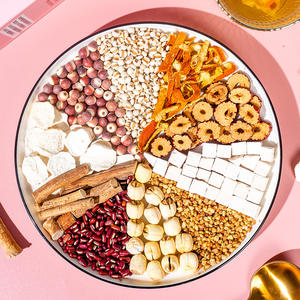 ชาสมุนไพรผสมกลิ่นพีชห้านิ้ว ผสมเปลือกส้ม <span class=keywords><strong>พุทรา</strong></span>จีน บัควีท โกร์กอน และเมล็ดข้าวฟ่าง บรรจุในถุงชา กล่องชา - Product Image 3