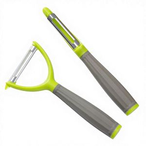 Pelador de Verduras Manual de Acero Inoxidable OEM Sharp con Logotipo Personalizado, Material Metálico PP, en Stock - Product Image 3