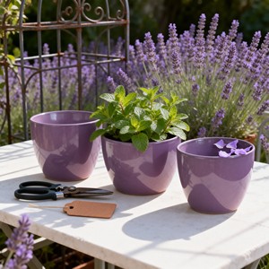 Pots de fleurs d'extérieur <span class=keywords><strong>en</strong></span> céramique minimalistes et écologiques avec finition <span class=keywords><strong>émaillée</strong></span>, grande taille pour plantes bonsaï - Vente <span class=keywords><strong>en</strong></span> gros - Product Image 6
