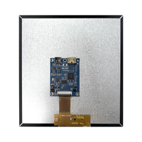 Layar TFT LCM 7,6 Inci 800x800 dengan Layar Sentuh Kapasitif, Lampu Latar LED Putih, Antarmuka MIPI untuk Raspberry Pi 5