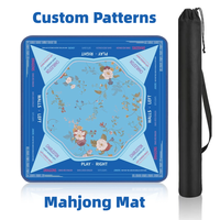 Tapis de jeu de mahjong et de poker personnalisé, pliable, moderne, imperméable, antidérapant, insonorisant, en néoprène de 3 mm