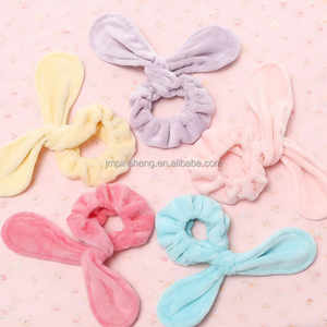 Diadema de Felpa con Orejas de Conejo y Logotipo Personalizado, para Lavar la Cara, Maquillaje, Spa, para Mujeres - Product Image 3