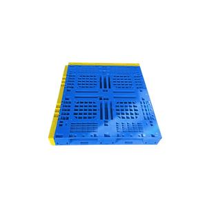 Pallet in Plastica Ecologico Personalizzabile Impilabile 1150mmX1050mmX150mm con 6 Traverse e Piano Aperto per Prodotti Cartacei - Product Image 2