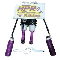 Kit de suspension pneumatique pour conduite à air, avec amortisseurs de chocs, pour voitures, 4x4