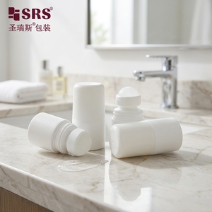 Botella Roll-on <span class=keywords><strong>de</strong></span> Plástico Ecológica <span class=keywords><strong>de</strong></span> 30 ml con Diseño Antiderrames para <span class=keywords><strong>Desodorante</strong></span> y Antipicor - Product Image 2