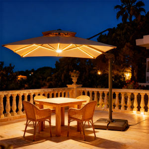 Sombrillas Personalizadas <span class=keywords><strong>de</strong></span> Aluminio para Exterior, Parasoles <span class=keywords><strong>de</strong></span> <span class=keywords><strong>Playa</strong></span> <span class=keywords><strong>de</strong></span> Gran Tamaño para Patio y Jardín, <span class=keywords><strong>Plegables</strong></span> con Luces, Muebles <span class=keywords><strong>de</strong></span> Jardín - Product Image 5