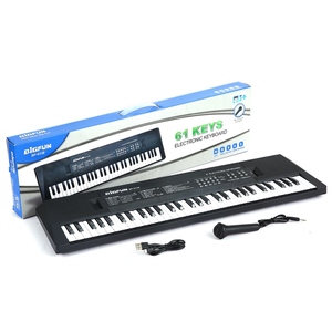 61 Phím Âm Nhạc Kỹ Thuật Số Bàn Phím Điện Tử Trẻ Em Đa Chức Năng Đàn Piano Điện Cho Đàn Piano Sinh Viên Với Microphone - Product Image 2