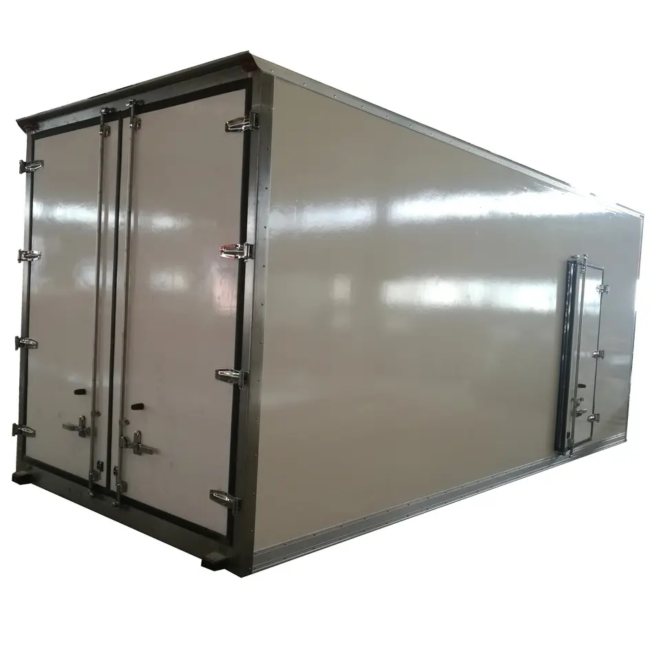 Corpo para caminhão refrigerado ckd/caixa isolada/painel reefer ckd frp