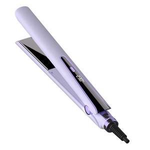 ตัวหนีบแผ่นตรงแบบพกพาขนาดกะทัดรัดพร้อมฟังก์ชันล็อคด้วยปุ่มเดียวเพื่อการจัดเก็บและการเดินทางที่ง่ายดาย - Product Image 1