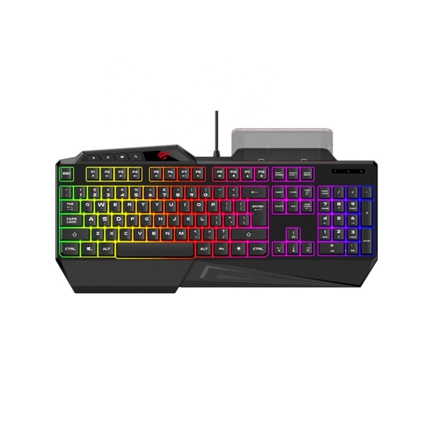Havit KB488L New Arrival Top Seller Gamer Computer Teclado 108 Keys Rgb Colorful Backlit Optical Mechanical Gaming Keyboards