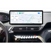 Reproductor Multimedia de DVD Estéreo para Auto con Pantalla Táctil Android de 12.3 Pulgadas y CarPlay para Peugeot 3008 4008 5008 2017-2020