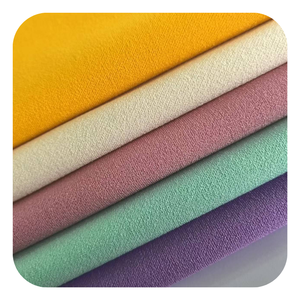 Tessuto <span class=keywords><strong>Crepe</strong></span> Scuba OEM 97% Poliestere + 3% Spandex 230gsm Doppio Strato per Abaya, Pantaloni e Completi da Ragazza - Product Image 3