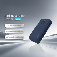 Dispositivo Inalámbrico de Protección de Privacidad de Audio, Funcionamiento Silencioso, Control Remoto, Inhibidor de Grabación para Equipos de Conferencia Empresarial