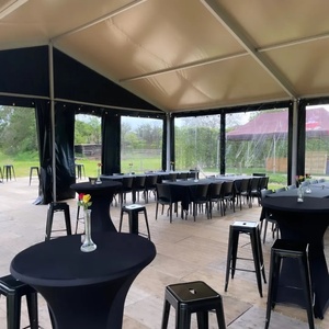 Carpa de Lujo para Eventos con Techo Transparente y Sistema de Piso de Madera, Carpa de Aluminio para Fiestas y Celebraciones al Aire Libre - Product Image 6