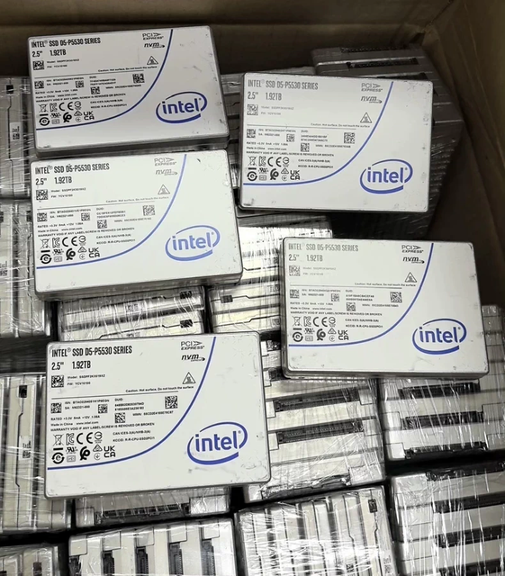 InteI DC D5 P5530 Series 960GB SSD U.2 NVME Solid State Drive SSDPF2KX960HZN1