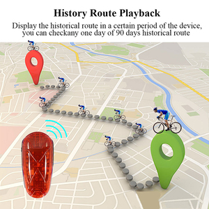 Sản Phẩm Mới 1000MAh Pin Sạc <span class=keywords><strong>GPS</strong></span> GPRS GSM SMS Theo Dõi Thời Gian Thực Chống Trộm Xe Đạp Đèn Hậu Xe Đạp <span class=keywords><strong>Gps</strong></span> <span class=keywords><strong>Tracker</strong></span> - Product Image 5