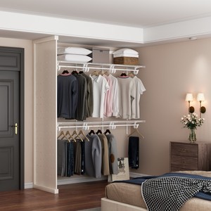 Systèmes de rangement ouverts économiques pour placards avec tringle de <span class=keywords><strong>penderie</strong></span> - Product Image 5