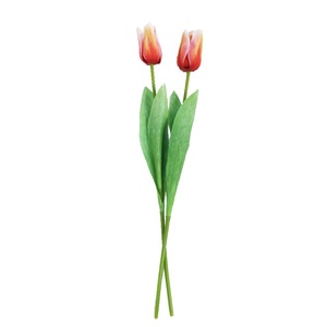 Tulipes artificielles de Hollande de haute qualité, 66 cm de long, aspect réaliste - Product Image 1