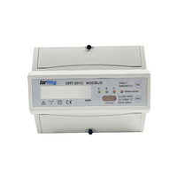 Compteur d'énergie triphasé 4 fils DRT-301C certifié MID bon marché avec RS485, fabrication d'usine