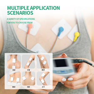 Medical Rehabilicare Fisioterapia Substituição Reutilizável 50mm Rodada Dezenas <span class=keywords><strong>Snap</strong></span> Massagem Eletrodos <span class=keywords><strong>Pads</strong></span> para <span class=keywords><strong>TENS</strong></span> Unidade Dispositivo - Product Image 6