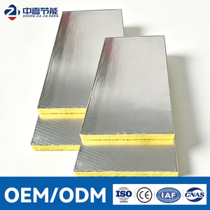 Paneles de Aislamiento de Lana de Vidrio con Lámina de Aluminio Cuadrada de Alta Densidad, 50 mm, Ignífugos, Ecológicos - Product Image 1
