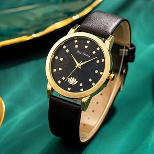 แฟชั่นHipsterผู้หญิงนาฬิกาดอก<span class=keywords><strong>บัว</strong></span>สายควอตซ์สุภาพสตรีนาฬิกาสาวสร้างสรรค์นาฬิกาReloj Mujer - Product Image 5