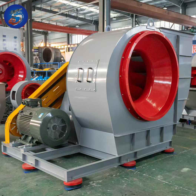 High Temperature Resistant Boiler Induced Draft Fans Industrial Strong Dust Removal Centrifugal Fan