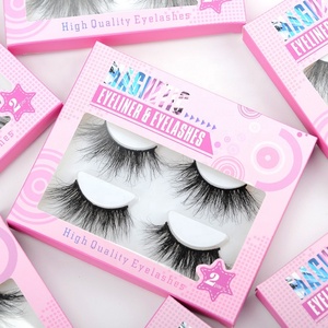 Custom 10 Magnet Eyelashes Wholesale <b>Magnetic</b> Eyelashes with <b>Eyeliner</b> - Product Image 3