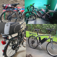 Kit de vélo électrique de haute qualité 250W 500W 20'' 26'' 27.5'' 700C avec écran LCD et batterie, pièces de vélo électrique DIY