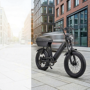 Bicicleta Eléctrica Plegable Todoterreno Y20 Plus 250W con Neumáticos Anchos para Ciudad, de Alta Velocidad, con Certificación CE - Product Image 1