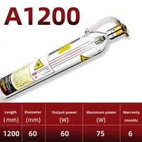 Tabung Laser Shanghai Shenlei 60W 80W 100W 130W 150W Daya Tinggi CO2 10.6um Aksesoris Mesin Pemotong dan Pengukir 4.5kg