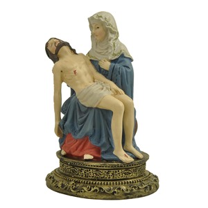 <span class=keywords><strong>Escultura</strong></span> <span class=keywords><strong>de</strong></span> la Piedad, Virgen María con el Niño Jesús, Figura Pintada a Mano, Regalo Católico Perfecto para Pascua, Navidad y Sala <span class=keywords><strong>de</strong></span> Oración - Product Image 3