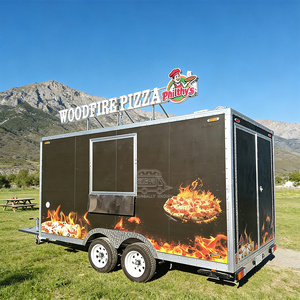 Remolque de cocina con horno de pizza completo, aprobado por CE DOT, para importación a EE. UU., con cuerpo de acero galvanizado. - Product Image 2