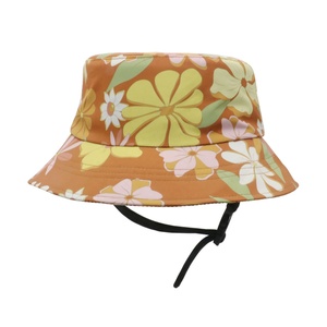 Custom High Quality Recycled <b>Printing</b> Leaf Embroidery Patch Safety Chin Strap Unisex Waterproof Surf Cycling Daily Bucket <b>Hat</b> - Product Image 6