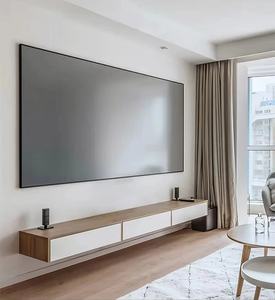 Layar Proyektor 150 Inci ALR Black Crystal Fixed Frame Ambient Light Rejecting 4K/8K Long Throw untuk Valerion VisionMaster Pro 2 - Product Image 3