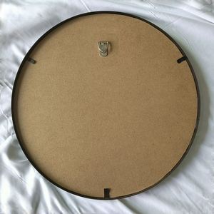 Grand miroir rond noir et or, cadre circulaire, Espejos Spiegel, décoration murale pour salle de bain, miroir mural suspendu, Miroir - Product Image 3