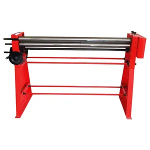 Manual 3 roller sheet metal rolling machine for sale