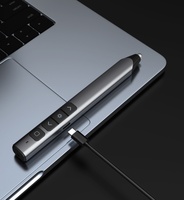 Presentador Inalámbrico VSON con Puntero Láser y Botones de Hiperenlace, Recargable por USB, Control Remoto para Presentaciones PPT, Ideal para Enseñanza y Reuniones