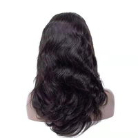 Perruque frontale en dentelle à ondulations lâches brésiliennes, cheveux humains, sans colle, avec ligne de cheveux naturelle pour femmes