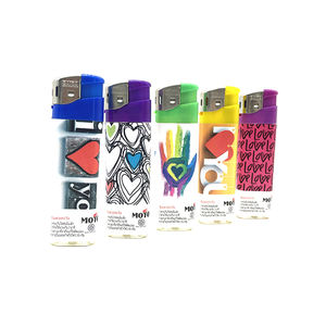 Accendino Elettronico Sottile dal Design Moderno, Accendino Usa e Getta in Plastica <span class=keywords><strong>per</strong></span> Sigarette e Campeggio - Product Image 3