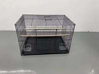 Cages à oiseaux de luxe de type animal de compagnie et matériaux métalliques stockés en gros